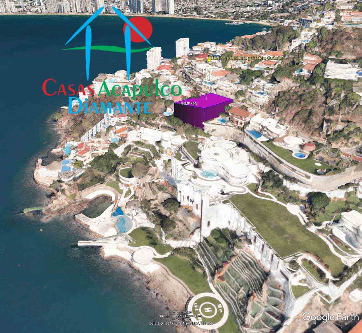 Terreno Camino a la Marina - Ubicación satelital y entorno 3